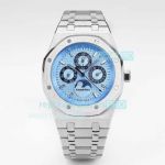 BF Factory Swiss Audemars Piguet Royal Oak Perpetual Calendar Ice Blue Dial Watch Cal.5134 Movement
